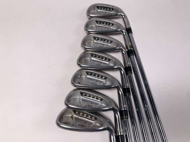 TaylorMade Rac OS Iron Set 3-PW Light Metal 95g Regular Steel Mens RH
