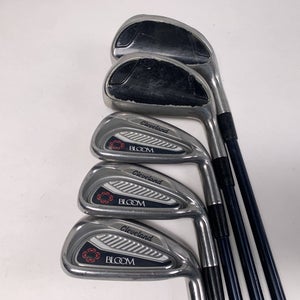 Cleveland Bloom Hybrid Iron Set 5-9 Bloom 50g Ladies Graphite Womens RH