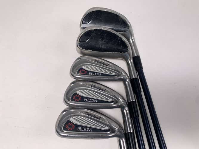 Cleveland Bloom Hybrid Iron Set 5-9 Bloom 50g Ladies Graphite Womens RH