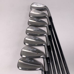 Haywood Golf Signature Iron Set 4-PW AeroTech Gener8 F4 Stiff Graphite Mens RH