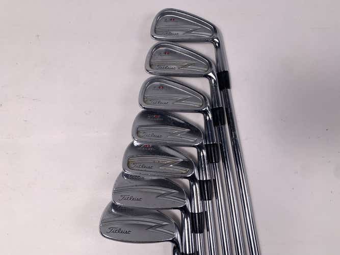 Titleist ZB Forged Iron Set 3-PW Precision Rifle 6.0 Stiff RH No 9 iron