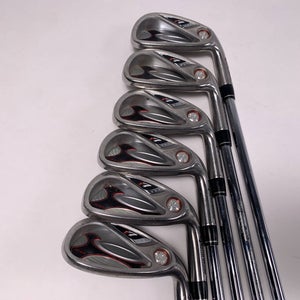 TaylorMade R7 XD Iron Set 6-PW+SW T-Step 90 Uniflex Steel Mens RH