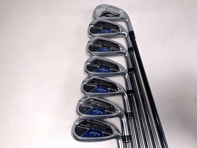Callaway Big Bertha B21 Iron Set 5-PW+GW RCH 65 Regular Graphite Mens RH