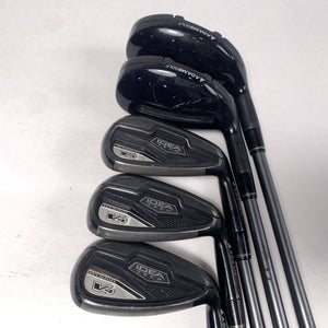 Adams Idea Tech V4 Forged Iron Set 5-PW Bassara 55x5ct 55g Senior RH No 7 iron