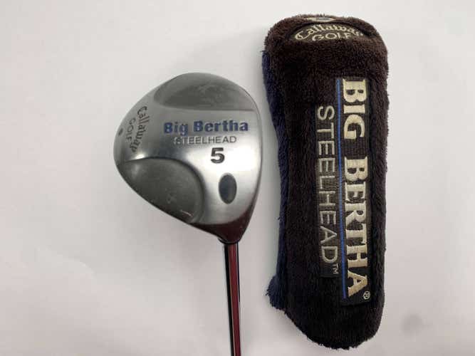 Callaway Steelhead 5 Fairway Wood 18* Memphis "10" 98 Regular RH HC