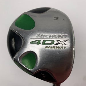 Nickent 4DX 3 Fairway Wood 15* Aldila NV Green 75g Regular Graphite Mens RH