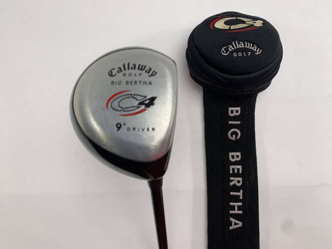 Callaway C4 Driver 9* Firm Graphite Mens RH HC