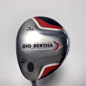 Callaway 2004 Big Bertha 3 Fairway Wood 15* 70g Stiff Graphite Mens LH