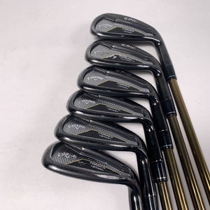 Callaway EPIC Forged Star Iron Set 7-PW+GW+SW ATTAS Speed Series 40g Ladies RH