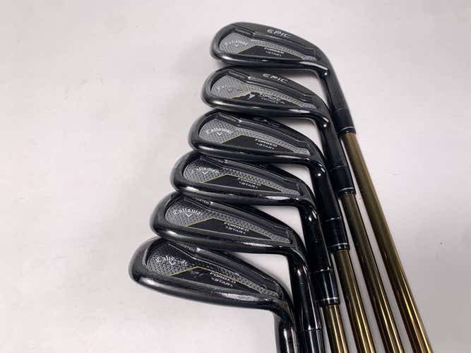 Callaway EPIC Forged Star Iron Set 7-PW+GW+SW ATTAS Speed Series 40g Ladies RH
