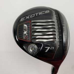 Tour Edge Exotics EX9 7 Fairway Wood 21* MFS Series White Tie X4 60g Stiff RH