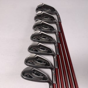 Ping K15 Iron Set 5-PW+SW Red Dot 1* Flat TFC149 Regular RH Oversize Grips