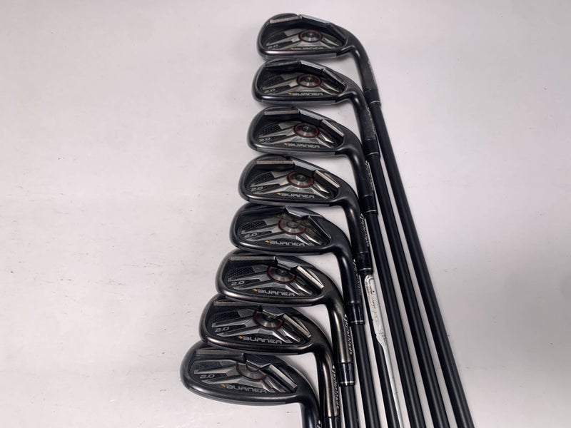 TaylorMade Burner 2.0 Iron Set 4-PW+SW SuperFast 65g Regular Graphite Mens RH