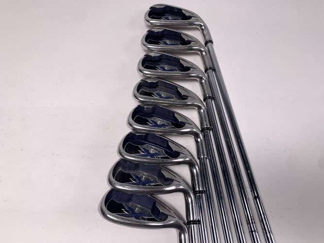 Callaway X-20 Iron Set 4-PW+GW Uniflex Steel Mens RH