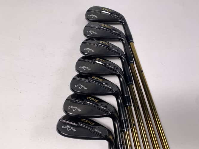 Callaway EPIC MAX Star Iron Set 6-PW+GW+SW ATTAS Speed Series 40g Ladies RH