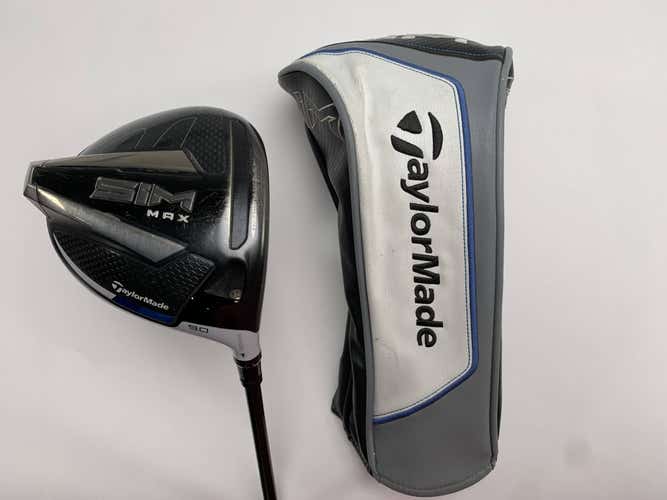 TaylorMade SIM MAX Driver 9* Fujikura Ventus Red 5R Regular Graphite Mens RH HC