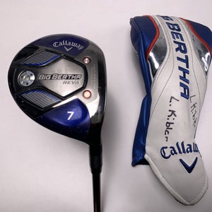 Callaway Big Bertha REVA B21 Womens 7 Fairway Wood 21* RCH 40W 40g Ladies RH HC