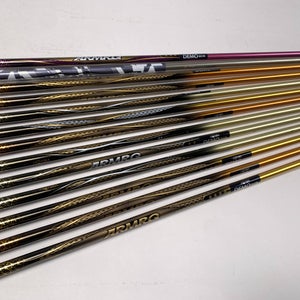 Honma Iron Fitting Shaft lot of 13 Graphite Shafts
