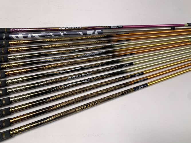 Honma Iron Fitting Shaft lot of 13 Graphite Shafts