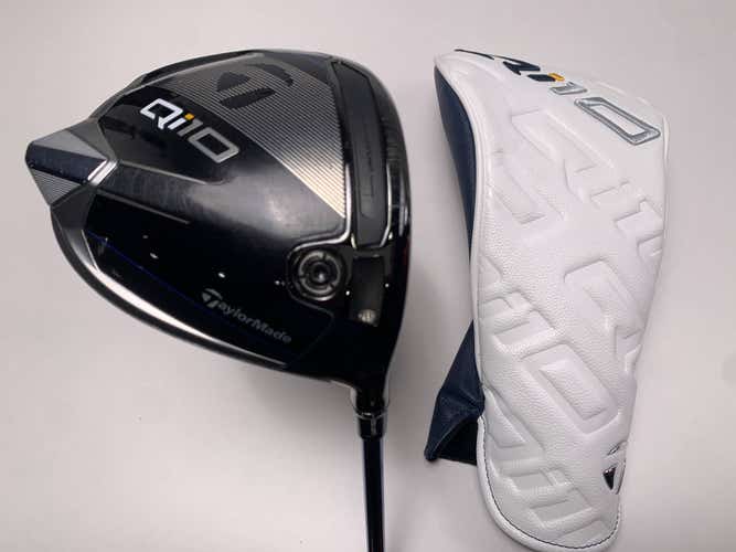 TaylorMade Qi10 Driver 9* Project X HZRDUS RDX Smoke 6.0 Blue 60g Stiff RH HC