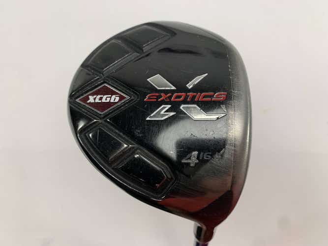 Tour Edge XCG6 4 Fairway Wood 16.5* Graphite Design YS-Hybrid 85g Extra Stiff RH