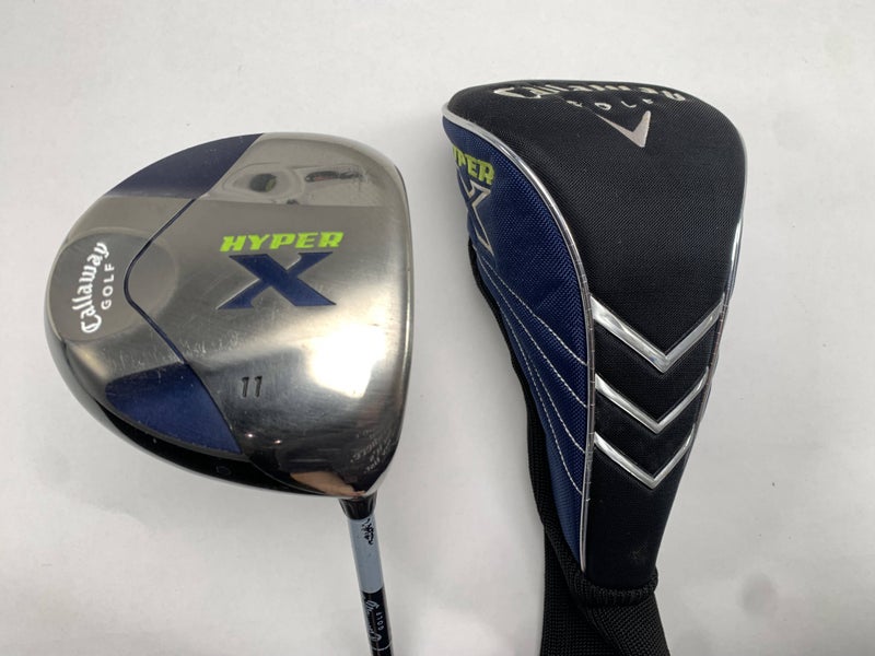 Callaway Hyper X Driver 11* Fujikura Fit On X Regular Graphite Mens RH HC