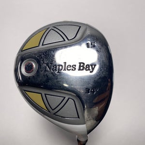 Naples Bay 15 Fairway Wood 34* Ladies Graphite Womens RH