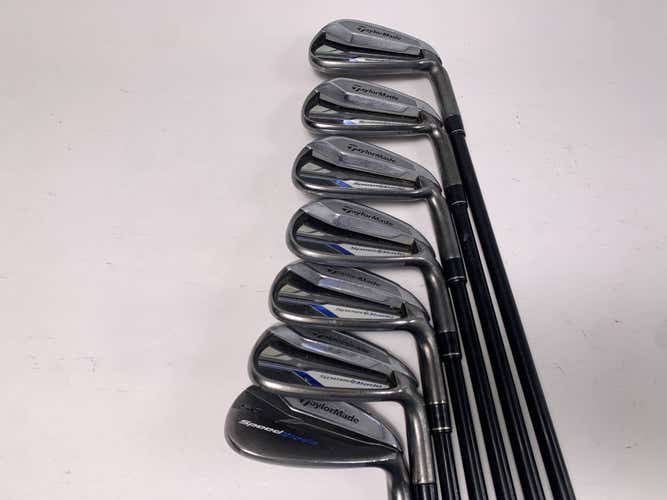 TaylorMade Speedblade Iron Set 5-PW+GW Matrix Regular Graphite Mens RH