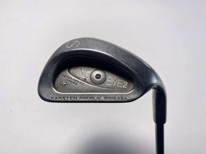 Ping Eye 2 + Sand Wedge SW Black Dot Karsten ZZ-Lite Regular Steel Mens RH
