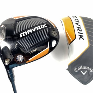 Callaway Mavrik Max Driver 10.5* EvenFlow Riptide 5.5 50g Regular Mens LH HC