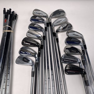 Callaway Fitting Iron Whole Sale Golf Club Lot of 15 - 7 irons + 15 extra shafts