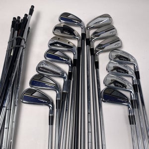 Callaway Fitting Iron Whole Sale Golf Club Lot of 14 - 7 irons + 16 extra shafts