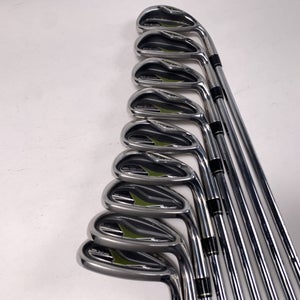 Adams Undercut OS Iron Set 4-PW+SW+LW Performance Uniflex Steel Mens RH