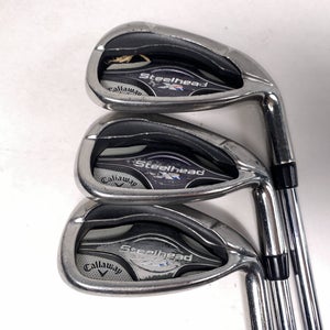 Callaway Steelhead XR Iron Set 8-PW True Temper XP 95 ST15 R300 Regular Mens RH