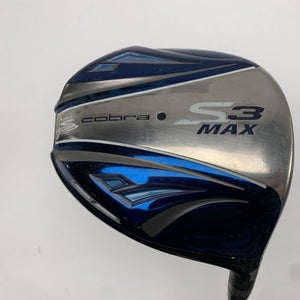 Cobra S3 Max Driver Fujikura Blur TX 004 Ladies RH Undersize Grip