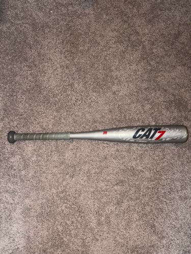 2021 Marucci CAT7 Alloy USSSA Certified Bat (-10) 16 oz 26" (Used)