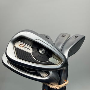 Ping G400 Orange Dot Iron Set 5-UW Alta CB Regular Flex Shafts Golf Pride Mid