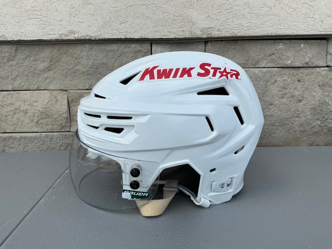 Bauer Re-Akt 155 Pro Stock Hockey Helmet Visor Combo Medium 5177