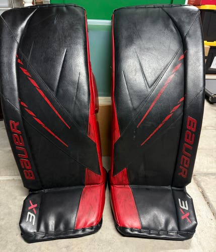 33" 2021 Bauer Vapor 3X Goalie Leg Pads (Used)