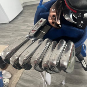 Men's 2020 Mizuno MP-20 HMB Right Handed Iron Set Regular Flex Steel Shaft (Used)