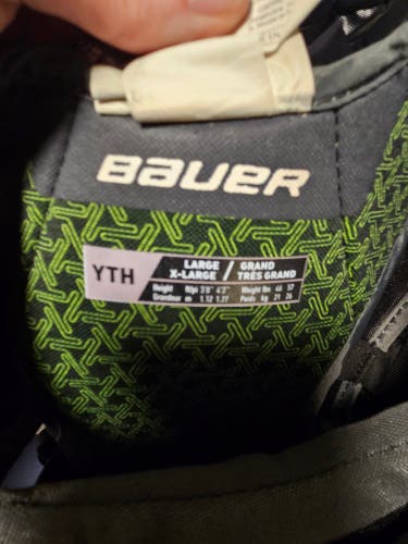 XL 2024 Bauer Prodigy Goalie Chest Protector (Used)