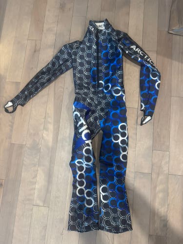 Arctica Ski Race Suit Gray Medium Boys (Used)