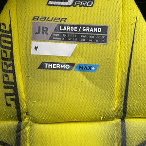 Men's Junior Large Bauer Supreme 3S Pro Hockey Pants (Used)
