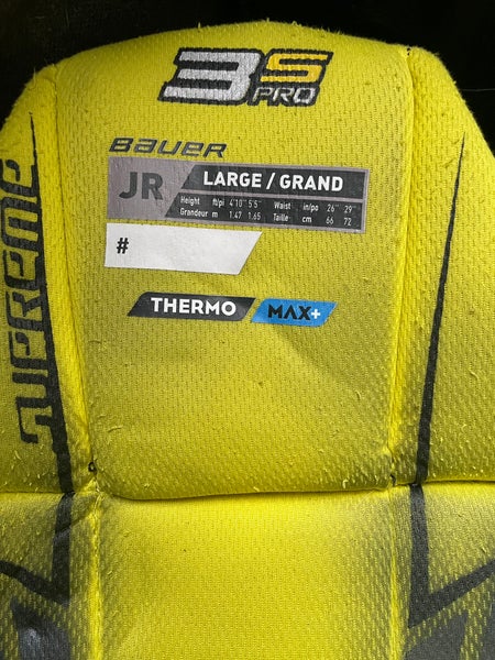 Men's Junior Large Bauer Supreme 3S Pro Hockey Pants (Used)