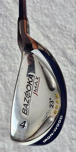 Ladie's Tour Edge Bazooka Jmax Ironwood Draw 23° 4 Hybrid RH; Graphite Shaft