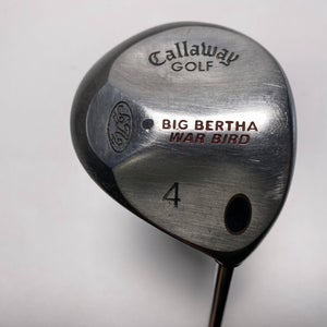 Callaway Big Bertha Warbird 4 Fairway Wood 17* Memphis "10" Regular RH