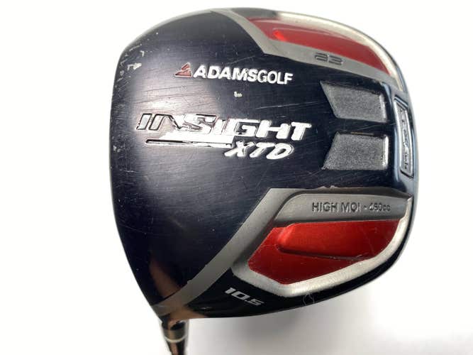 Adams Insight XTD A3 Driver 10.5* Grafalloy Pro Launch Red Regular LH