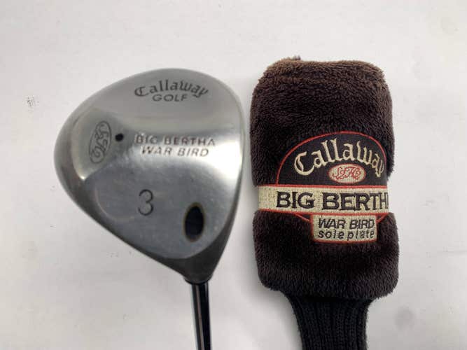 Callaway Big Bertha Warbird 3 Fairway Wood 15* Memphis 10 Regular Mens RH HC