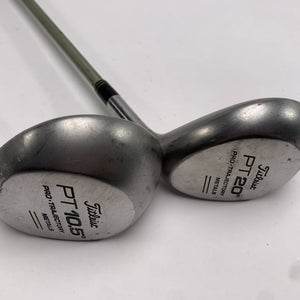 Titleist PT  DR & 7 Fairway Wood Set 10.5* 20* MG-307 Regular RH