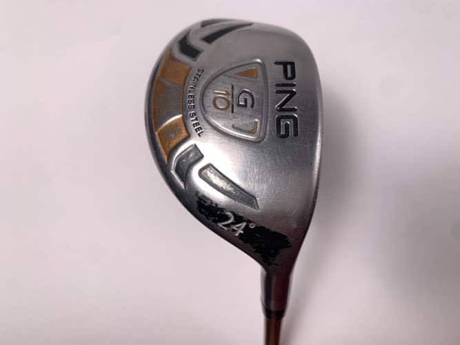 Ping G10 4 Hybrid 24* TFC129 Stiff Graphite Mens RH